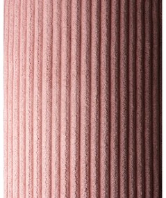 Cuscino per divano da bambini rosa con rivestimento in velluto a coste Bolster – Wigiwama