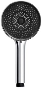 Soffione per doccia color argento lucido in plastica ø 12 cm Softwater – Wenko