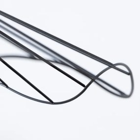 Brilagi - Lampadario LED a sospensione su cavo CERIA WIRE 1xE27/40W/230V Ø 60 cm nero