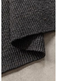 Tappeto nero in iuta 190x280 cm Bouclé – Hanse Home