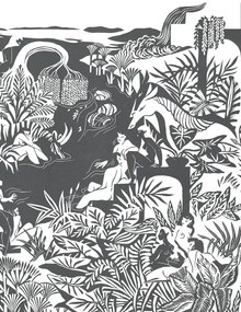 Isidore Leroy Carta da parati panoramica Eternelles Gris - B 4/5/6