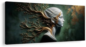 Quadro su tela – Armonia naturale in forma femminile