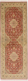 Cashmere Silk Tappeto 80 x 220 (Indian) Annodato A Mano