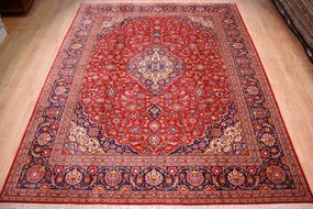 Kashan Tappeto persiano 310x400 (Iran) Annodato A Mano