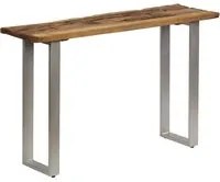 Consolle in Legno di Recupero e Acciaio 120x35x76 cm cod mxl 29828