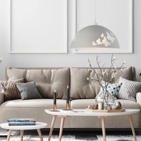 Lampadario a sospensione con filo 1xE27/60W/230V farfalle