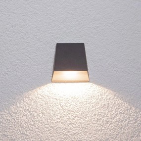Lucande Applique da esterni LED Hanno, antracite, metallo, IP54