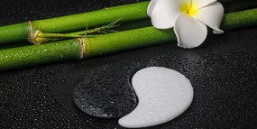 Stampa su tela – Natura morta Spa con simbolo del Jin e Jang
