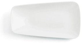 Piatto Piano Ariane Vital Rettangolare Ceramica Bianco (24 x 13 cm) (12 Unità)