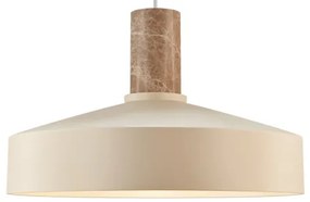 Nordlux - Lampadario a sospensione con filo ELVAS 1xE27/60W/230V diametro 37,5 cm beige