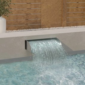 Cascata 60x34x14 Cm İn Acciaio Inox 304 /
