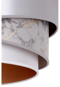 Duolla - Lampadario a sospensione con filo KOBO 1xE27/15W/230V diametro 45 cm argento/oro