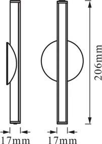 Osram - LED Lampada orientativa ricaricabile dimmerabile LEDSTIXX LED/2W/5V IP44 bianco