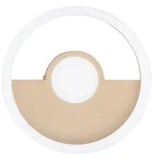 Plafoniera LED Kandinsky Ø 20 cm dorato IP20 cct da bianco caldo a bianco freddo con regolazione di temperatura, 2100 lumen LUCE AMBIENTE DESIGN