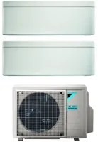 Climatizzatore Condizionatore Daikin Bluevolution Dual Split Inverter serie STYLISH WHITE 12+12 con 2MXM68N R-32 Wi-Fi Integrato 12000+12000 Colore Bianco - Garanzia Italiana