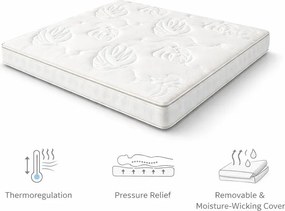 Materasso semirigido in schiuma 180x200 cm Smooth Vibe – Bonami Selection