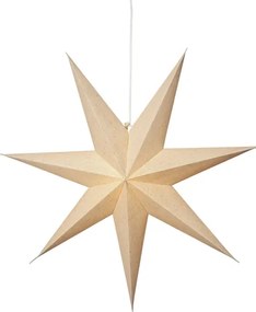 Eglo 411576 - Decorazione natalizia ÉTOILE, stella 35 cm, beige