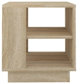 Tavolino da salotto rovere sonoma 40x40x43 cm legno multistrato