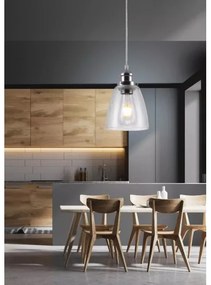 Lampadario a sospensione con filo VOICE 1xE27/40W/230V