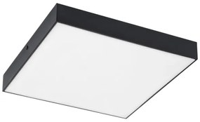Rabalux - Plafoniera LED da soffitto LED/18W/230V 3000-6000K IP44 nera