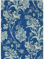 Sanderson Tapete Fringed Tulip Toile - Smalt