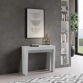 Consolle allungabile SPIMBO Bianco Frassino fino a 300 cm