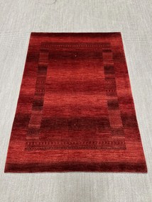 Loribaft Tappeto 170 x 240 Rosso (Iran) Annodato A Mano