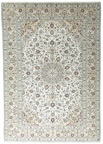 Kashan Tappeto 250x350 Beige (Iran) Annodato A Mano
