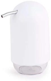 Dispenser di sapone in plastica bianca 230 ml Touch - Umbra