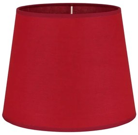 Duolla - Paralume per lampada da tavolo CLASSIC M E27 diametro 24 cm rosso