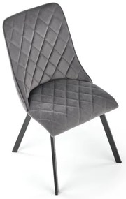 Sedia da pranzo RESTIVO 1 pz grigia
