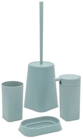 Set completo accessori bagno acquamarina in abs Tender