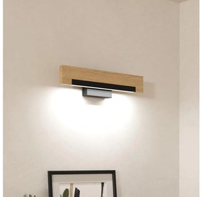 Eglo 901738-Applique a LED dimmerabile CAMACHO LED/9,6W/230V nero/beige