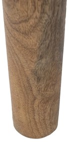 Panca Legno Fibra naturale 100 x 45 x 40 cm
