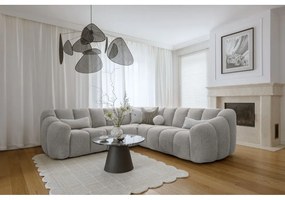 Divano angolare grigio chiaro Shell – Miuform