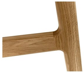 Tavolo da pranzo con effetto rovere allungabile con estensione 90x180 cm Curved – Woodman