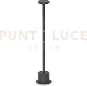 Toffee lampada nero 20cm led 3000k 8w  900 lm ip67