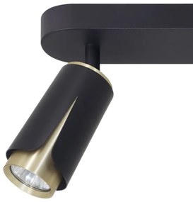 Faretto FIORE 3xGU10/8W/230V nero