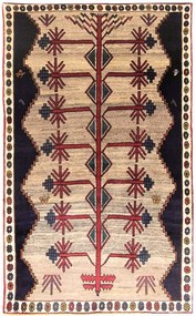Gashghai Tappeto persiano 120 x 200 Marrone (Iran) Annodato A Mano