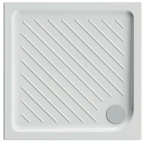 Piatto doccia 70x70 quadrato in ceramica bianco Dolomite Gemma