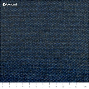 Divano letto angolare blu navy L, angolo destro Dazzling Daisy - Miuform