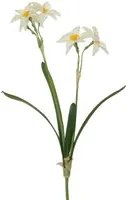 Set 4 Narciso Artificiale con 6 fiori Altezza 70 cm Giallo