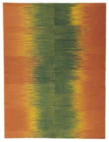 Kilim Tappeto persiano 190 x 140 Verde (Iran) Tessuto A Mano