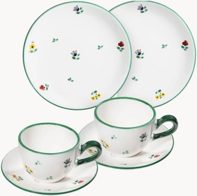 Set da colazione fatto a mano Streublumen, 2 persone, set da 6