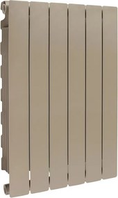 Termosifone in alluminio 6 elementi interasse 700 mm PRODIGE MODERN bronze