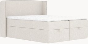 Letto boxspring fatto a mano con contenitore Passion, H3