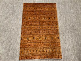 Loribaft Tappeto persiano 130 x 80 Giallo (Iran) Annodato A Mano