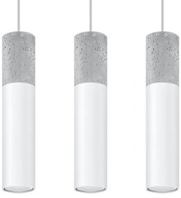 Lampadario a sospensione con filo BORGIO 3xGU10/40W/230V