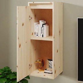 Pensili 2 pz 30x30x80 cm in legno massello di pino