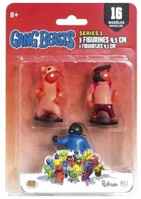 Personaggi d'Azione Lansay Gang Beasts Lot #4 4,5 cm 3 Pezzi